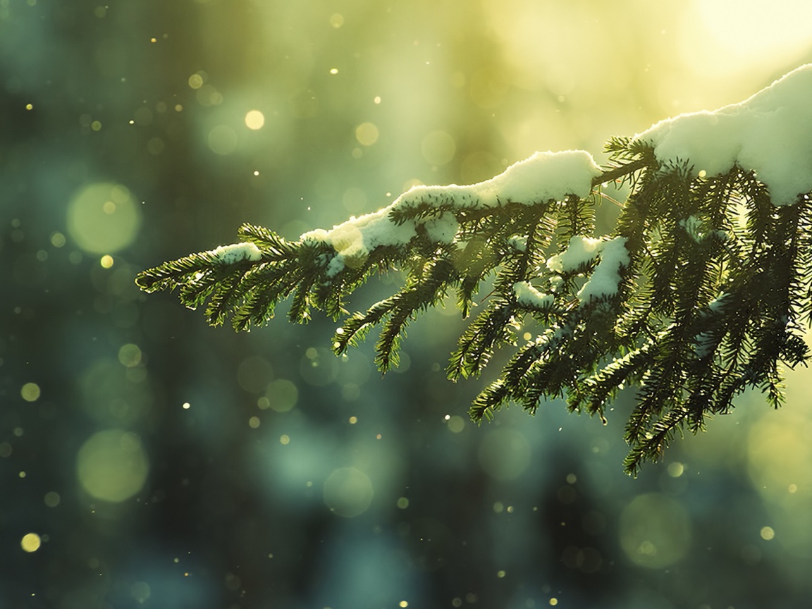 Рождественский снег