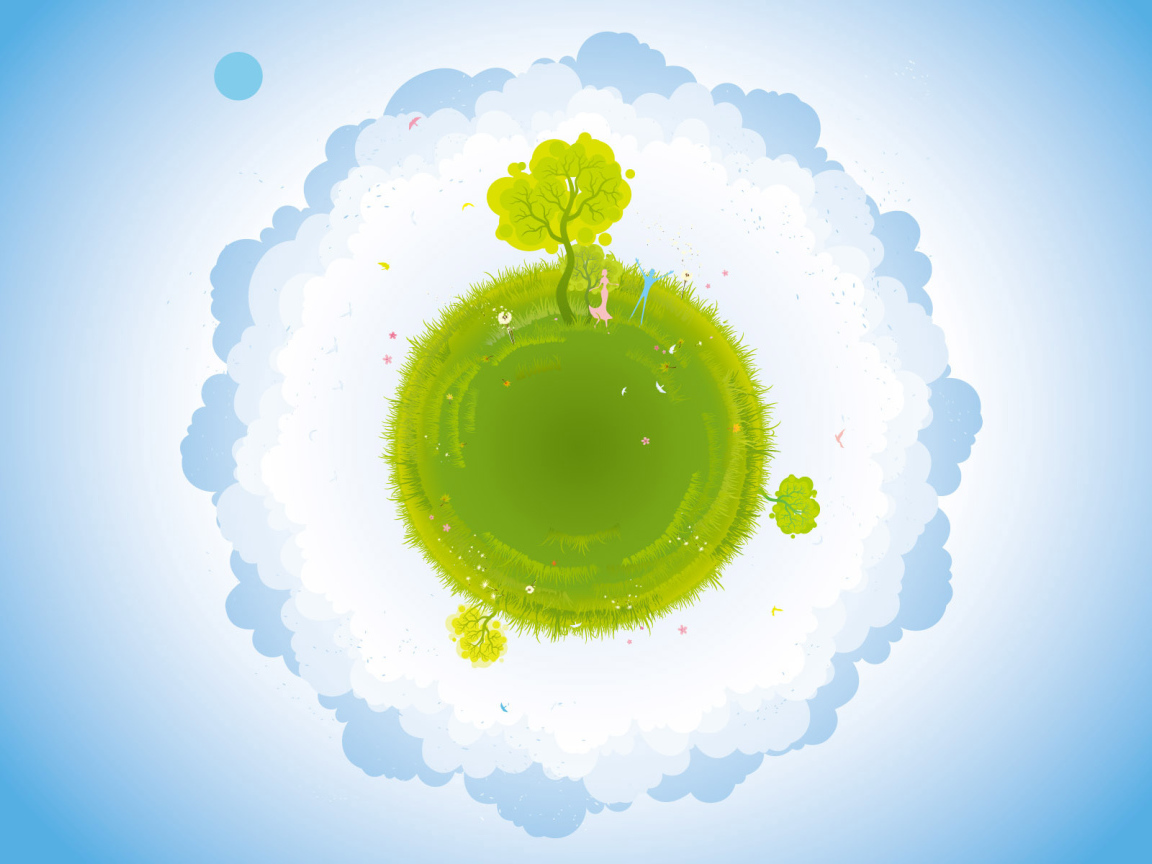 Зеленая планета