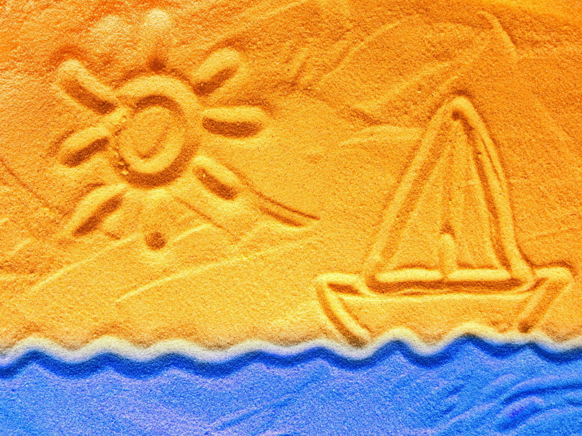 Песок и море