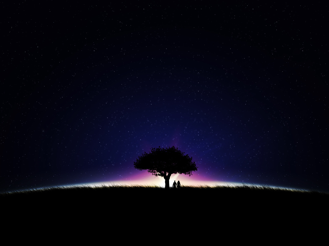 Звезды на ночном небе