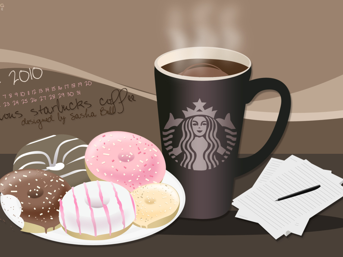 Чашка горячего кофе