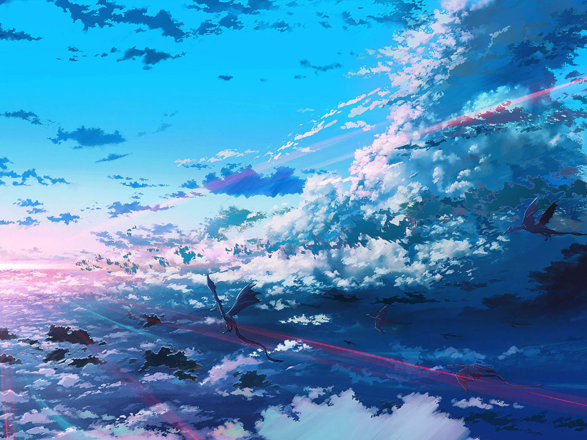 Драконы в облаках