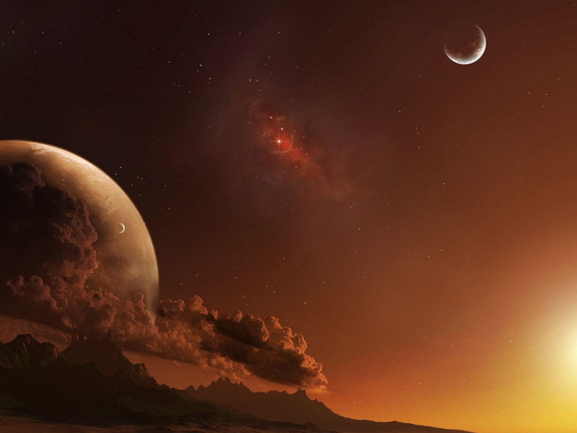 Закат на Пандоруме