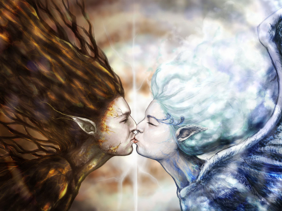 Необычный Поцелуй