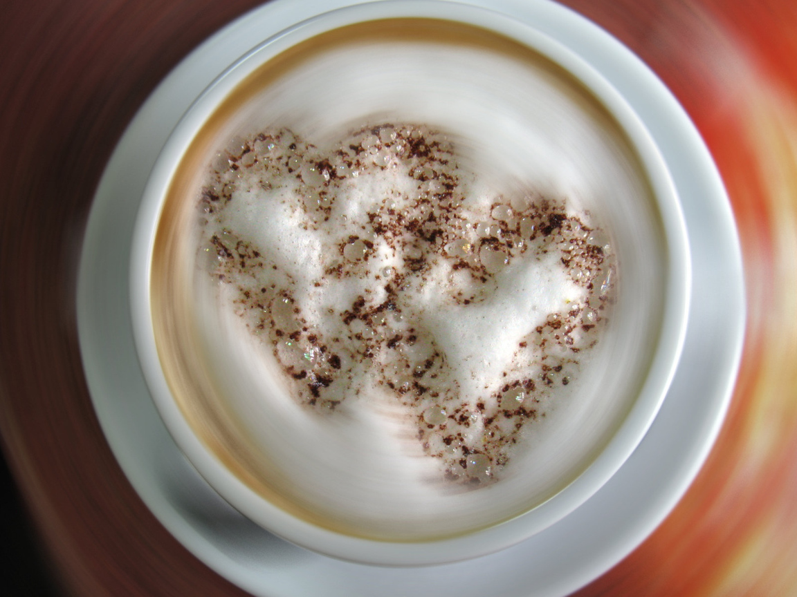 Чашка кофе капучино