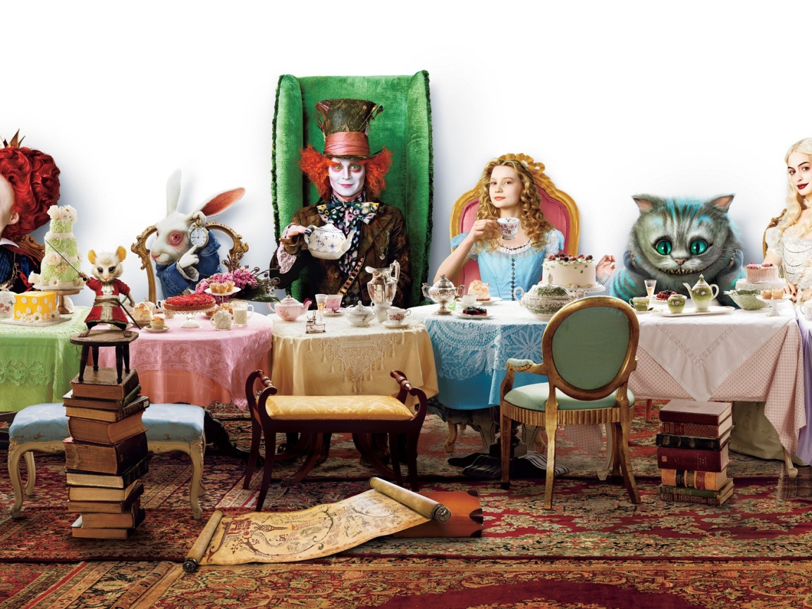 Алиса в стране чудес 2010