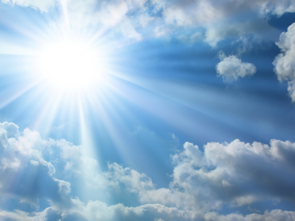 Голубое небо