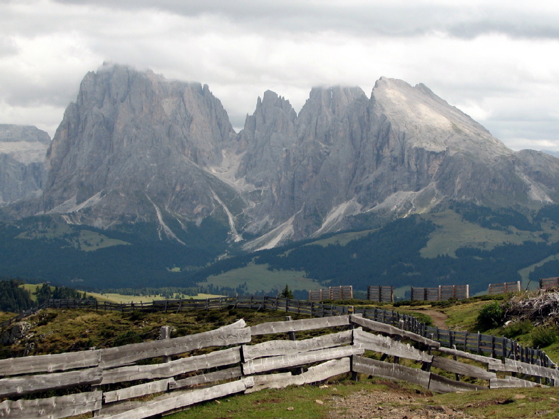 Забор уходящий ввысь