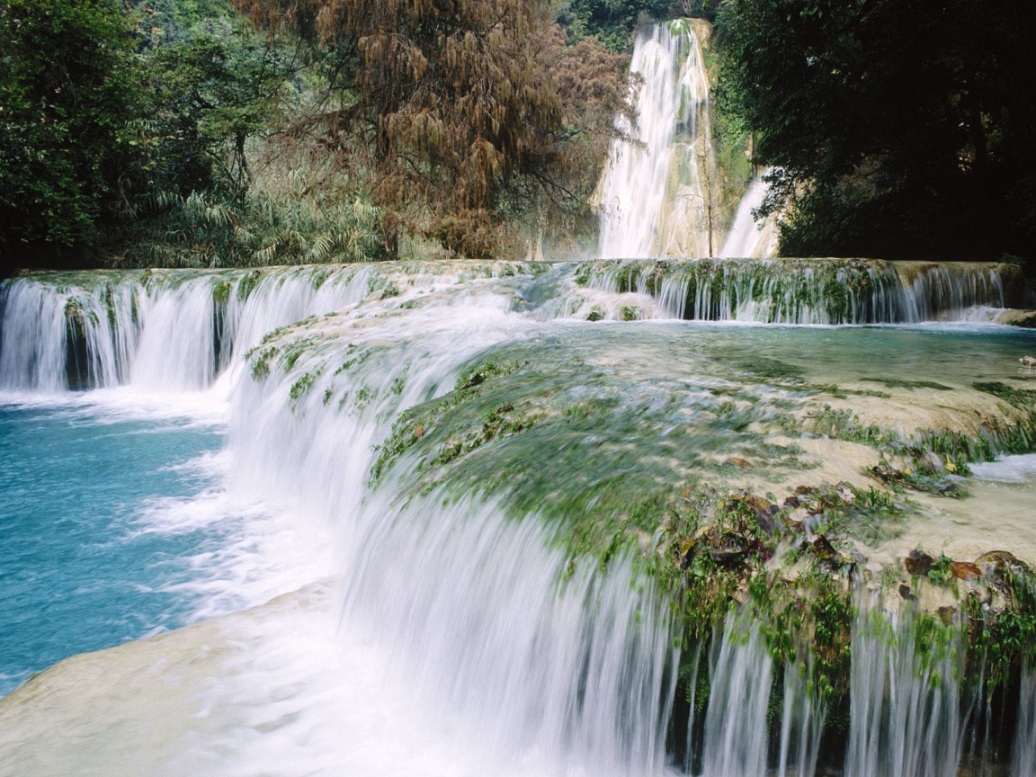 Водопады Minas Vejas Мексика