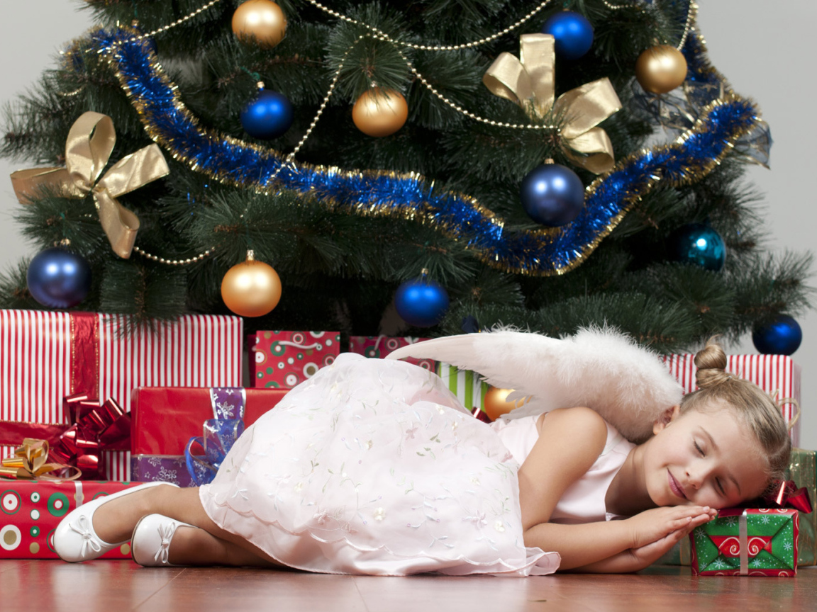 Уснувший ангелочек