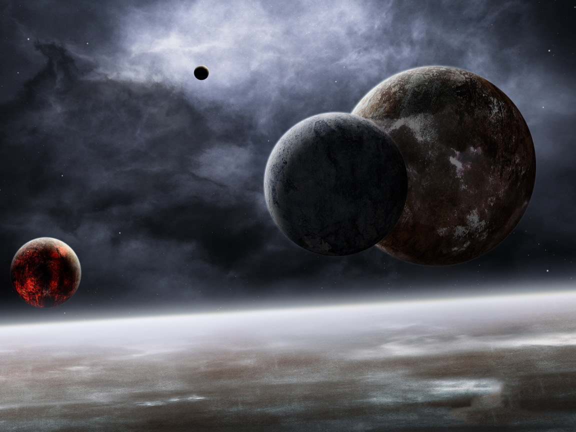 Сближающиеся планеты