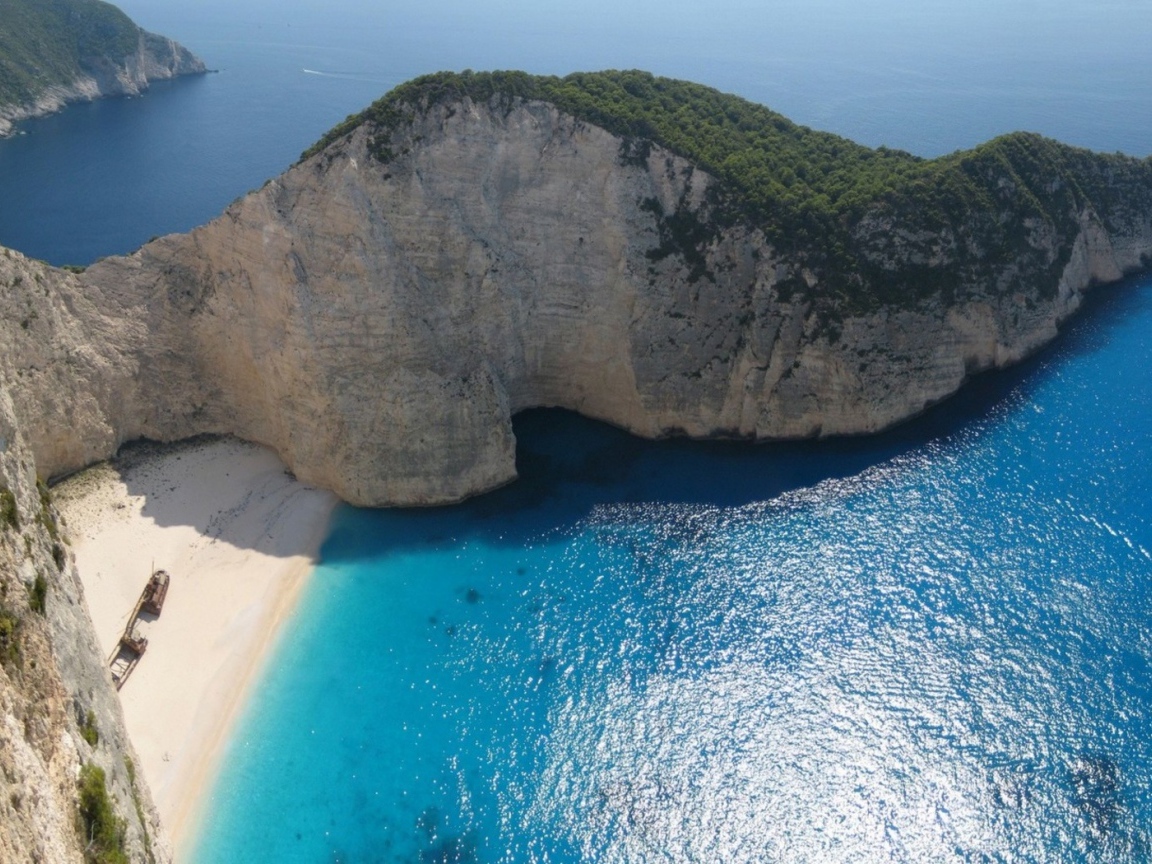 Остров Закинтос, Греция. Бухта Навагио
