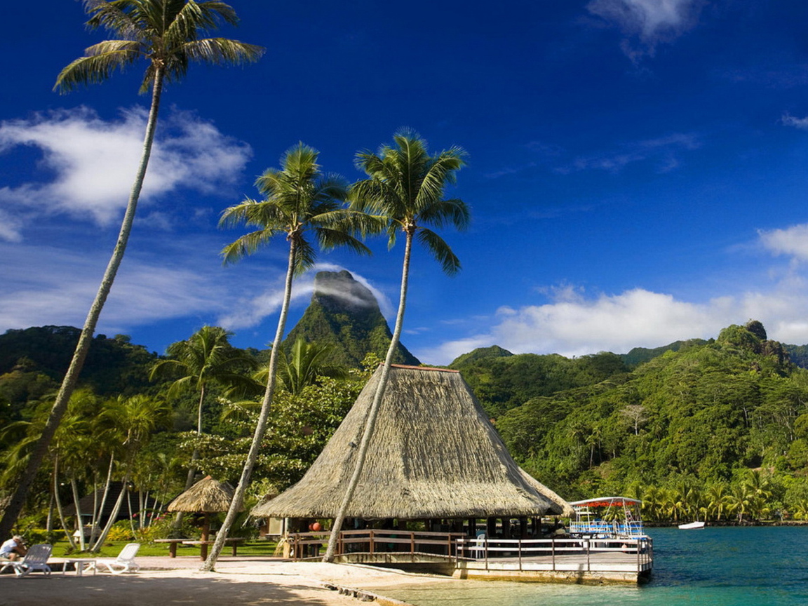 Таити, остров Муреа