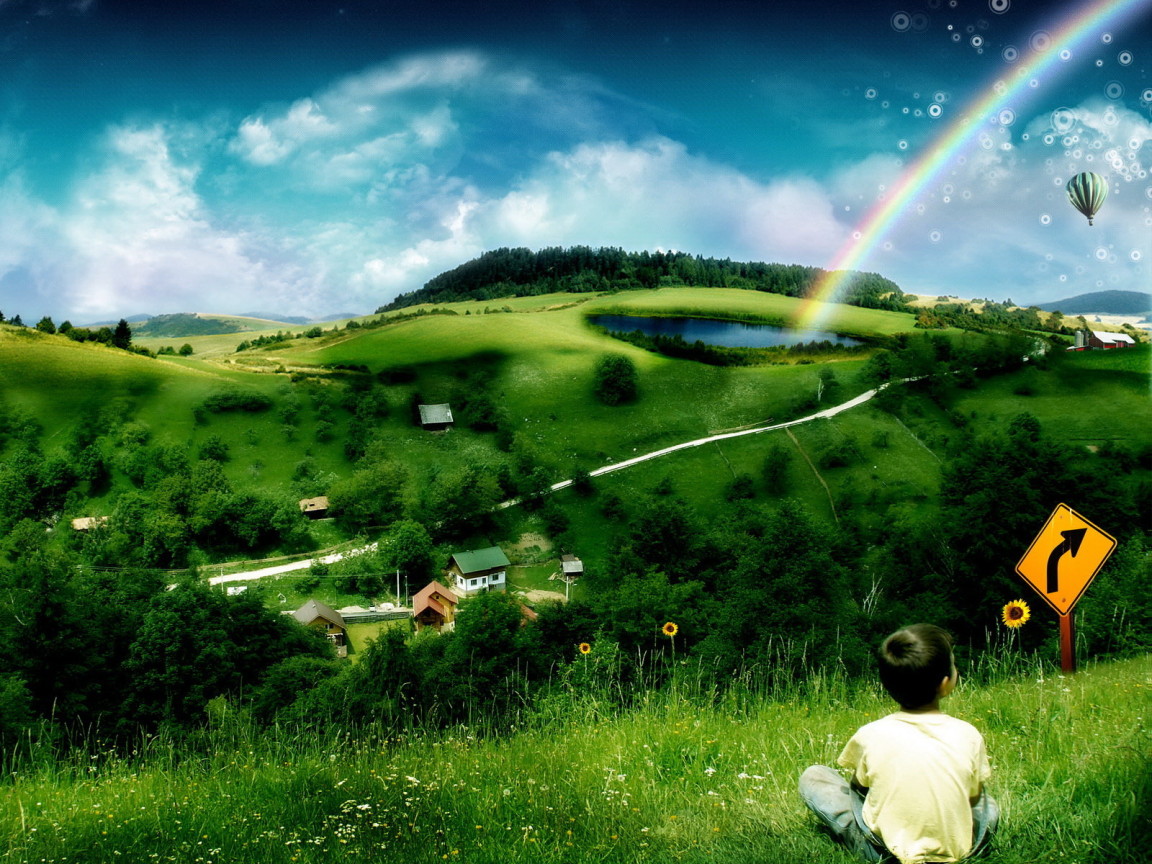 Лето в деревне