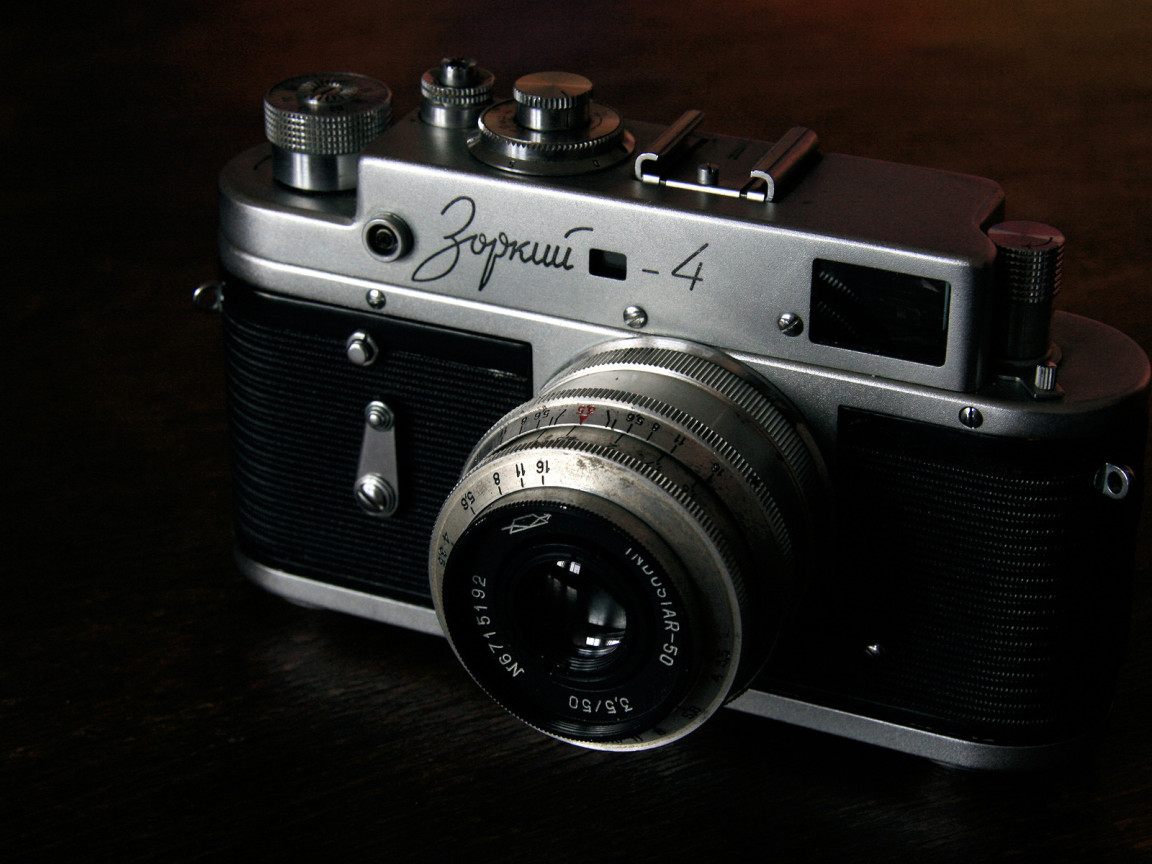 Старый фотоаппарат