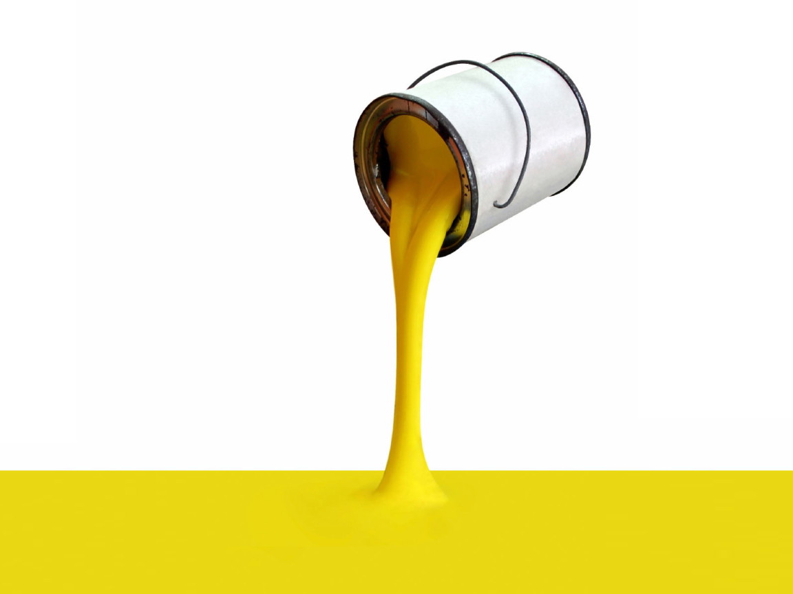 Желтая краска