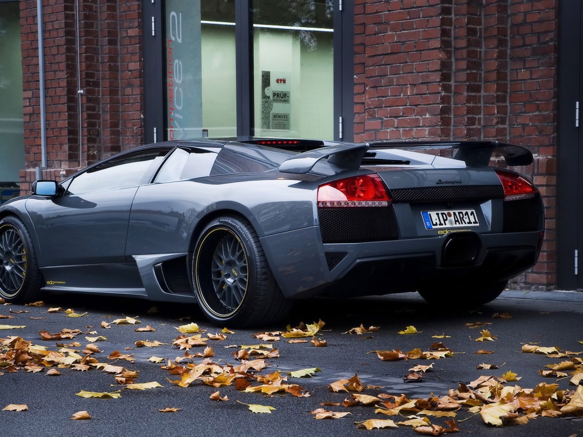 Lamborghini Murcielago вид сзади