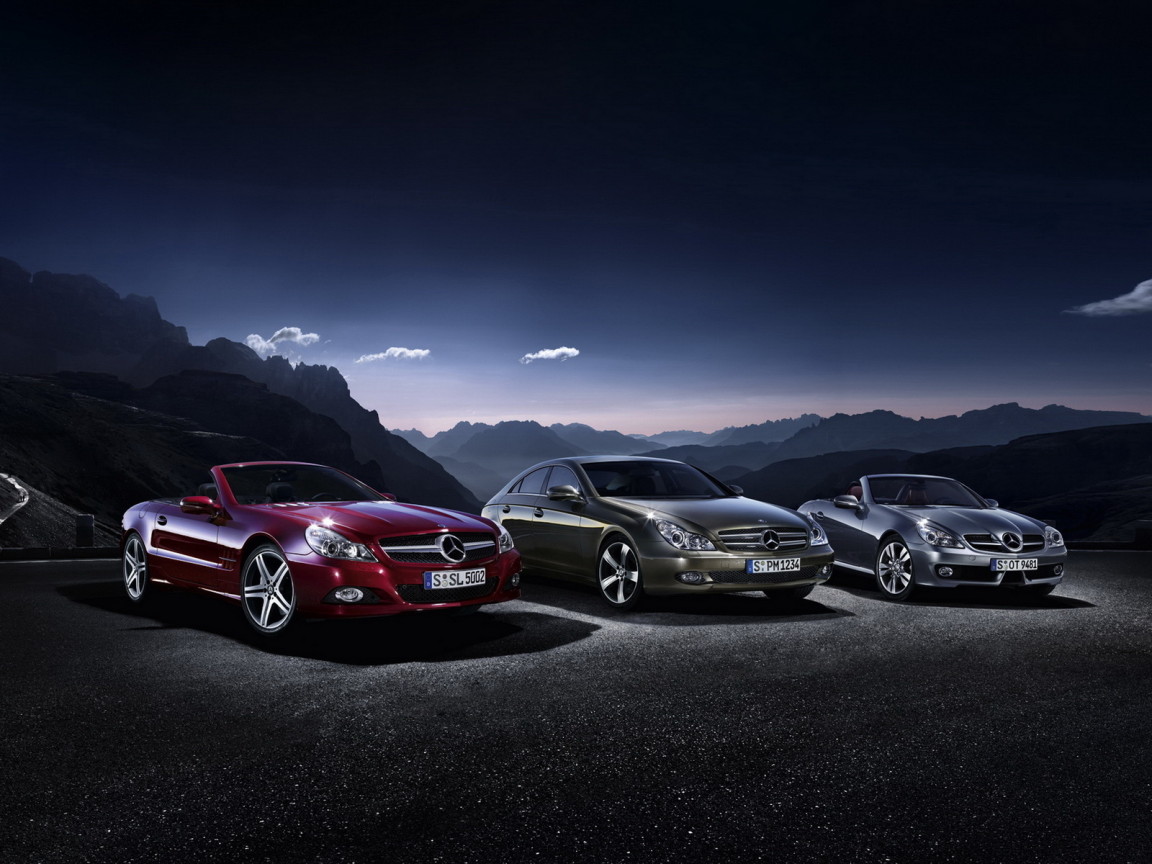 разные Mercedes-Benz