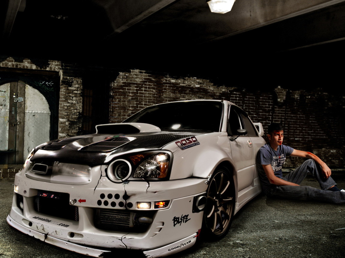 Subaru Impreza Crashed