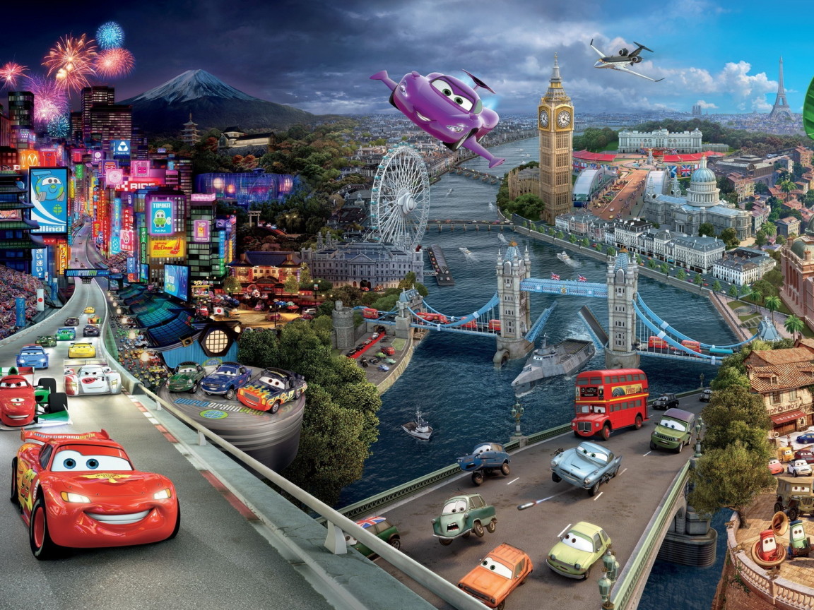 мультфильм Тачки часть 2