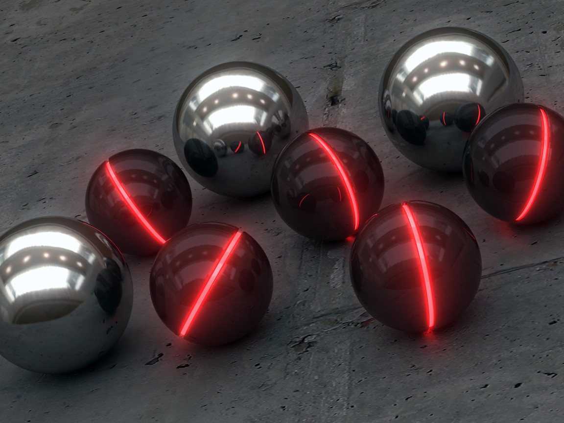 Пылающие шары