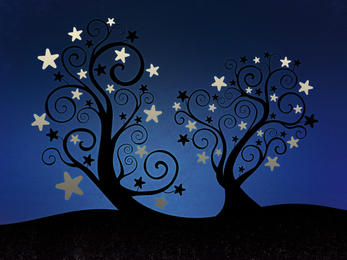 Звезды на деревьях