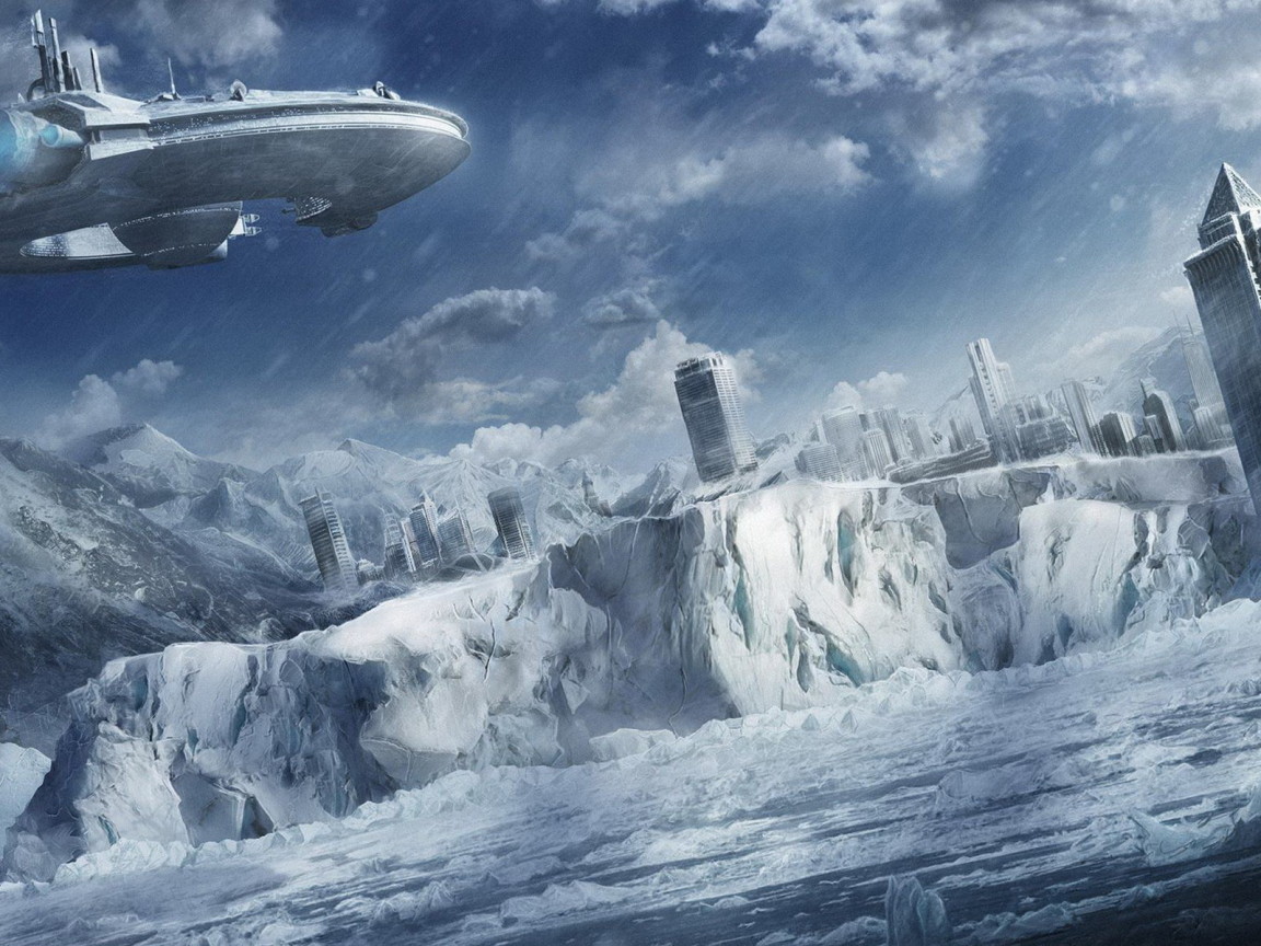 Замерзший город