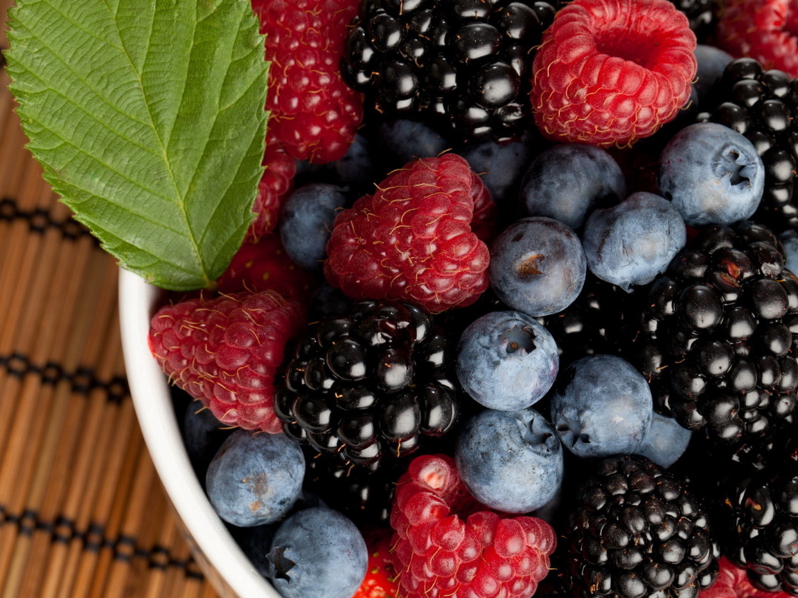 Черника и малина