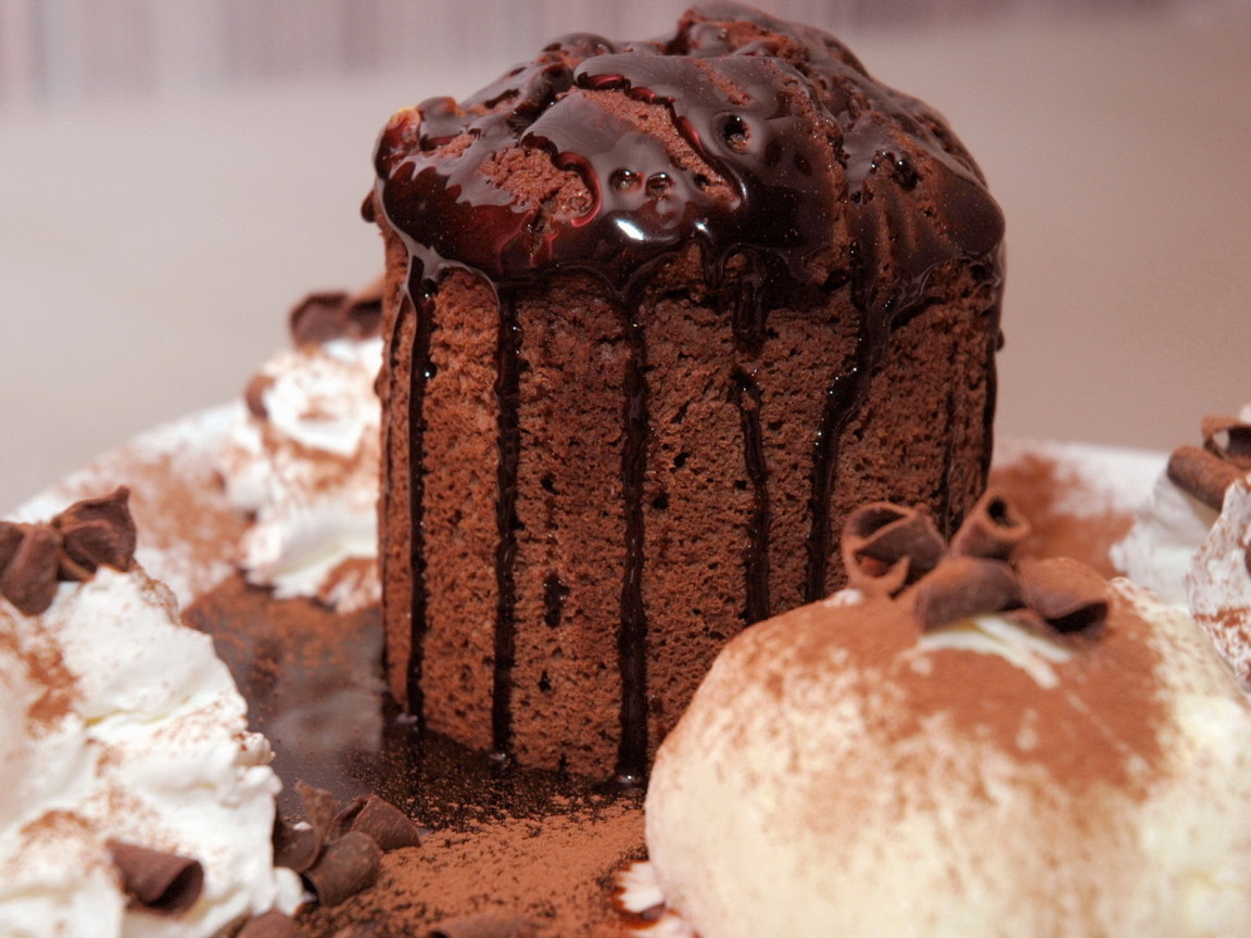 Шоколадный кекс