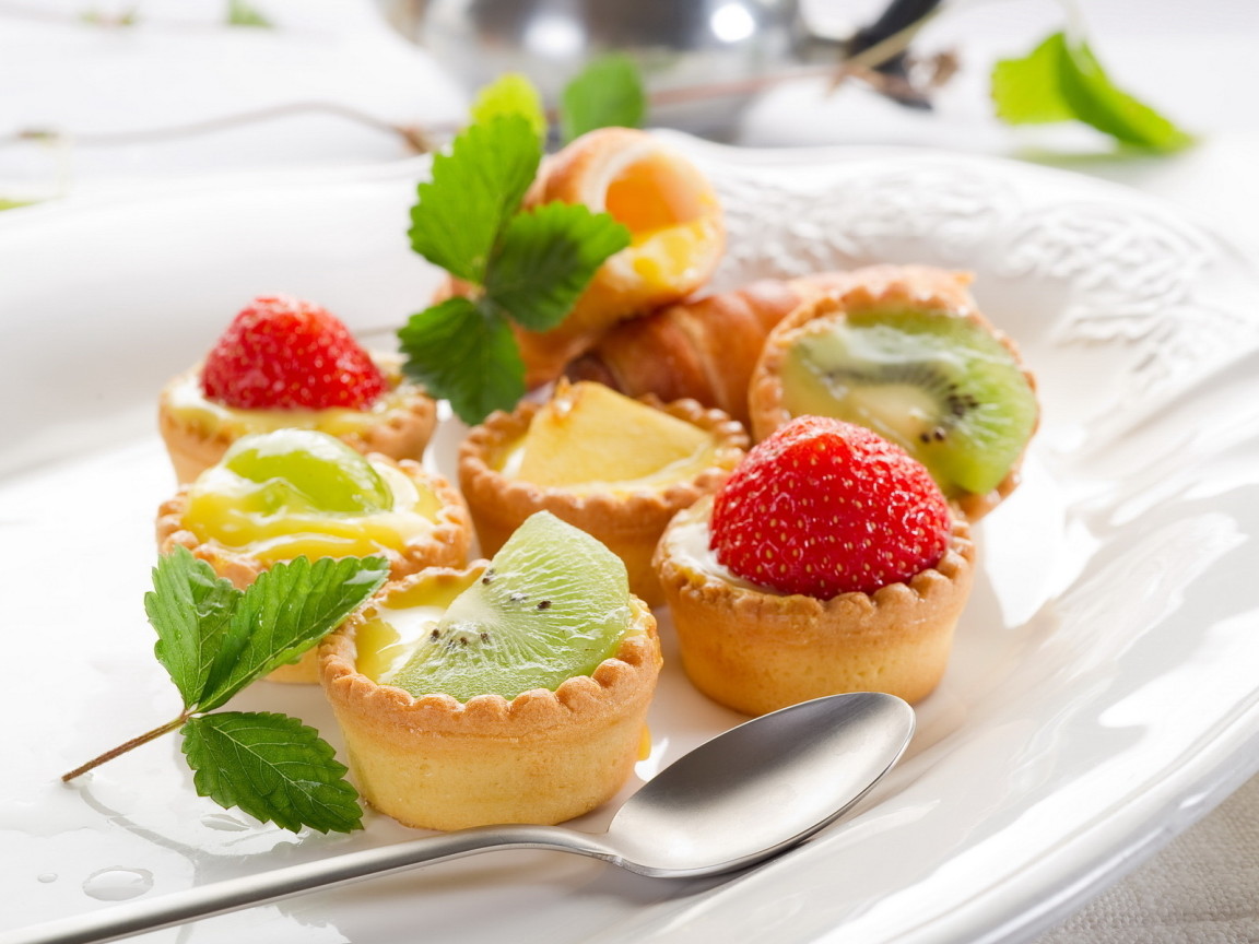 Фруктовые тарталетки