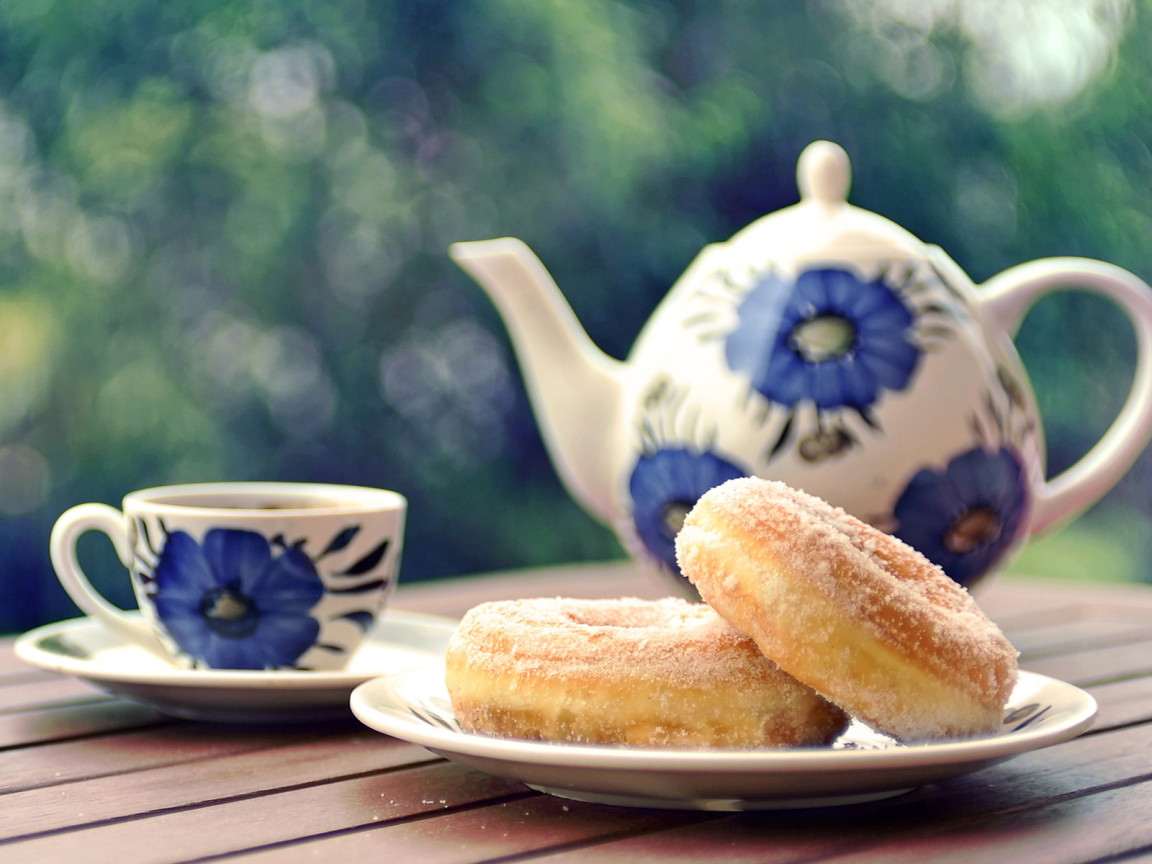 Пончики к чаю