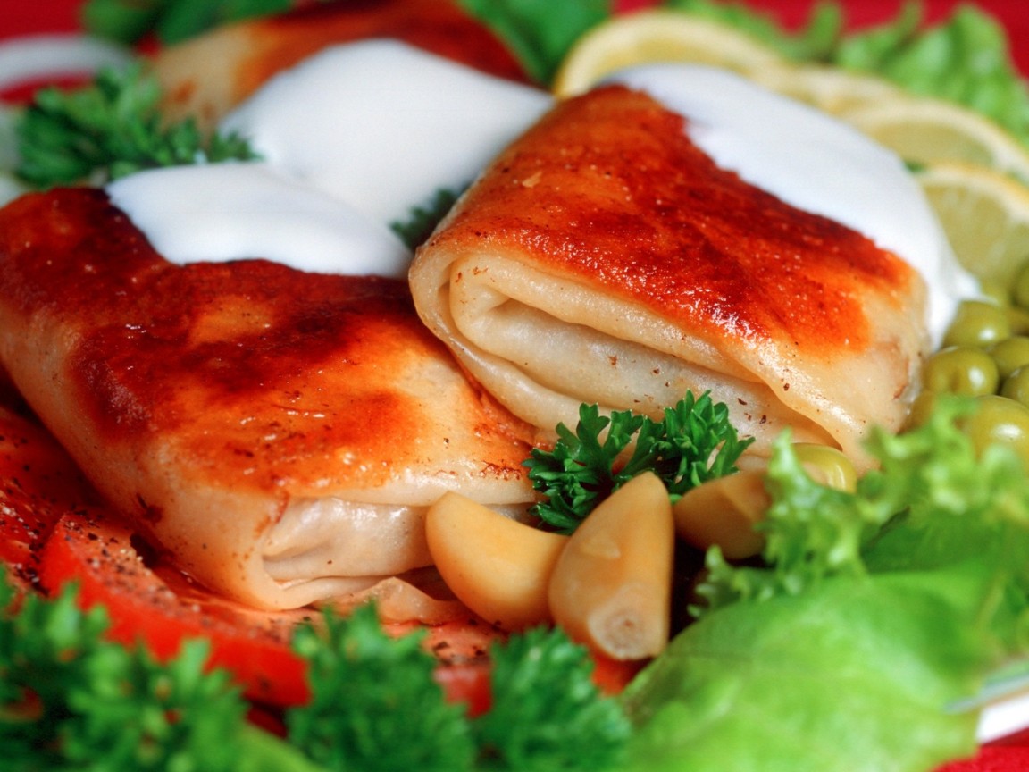 Блины с начинкой