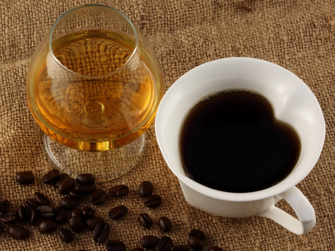Коньяк и кофе