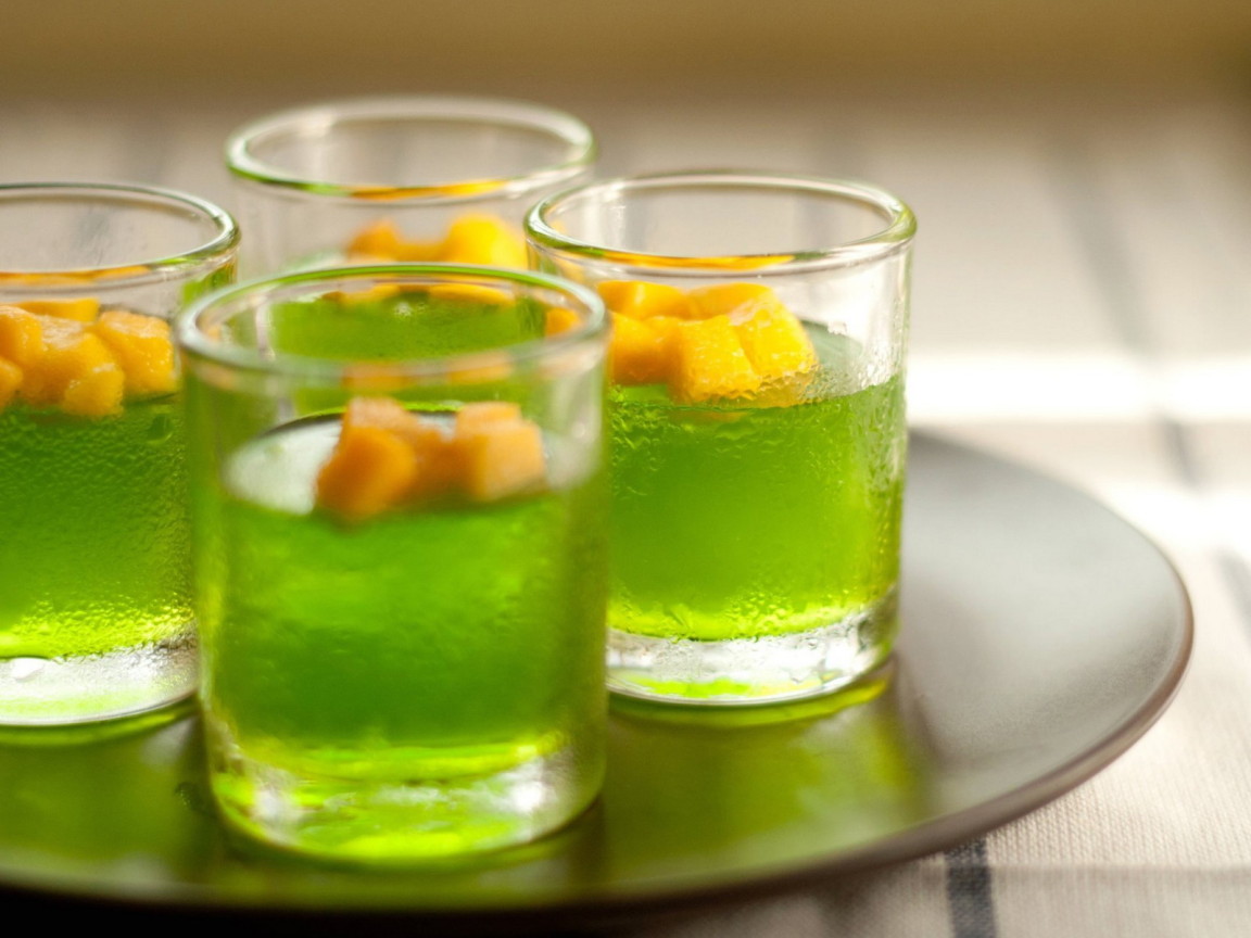 Зеленый коктейль