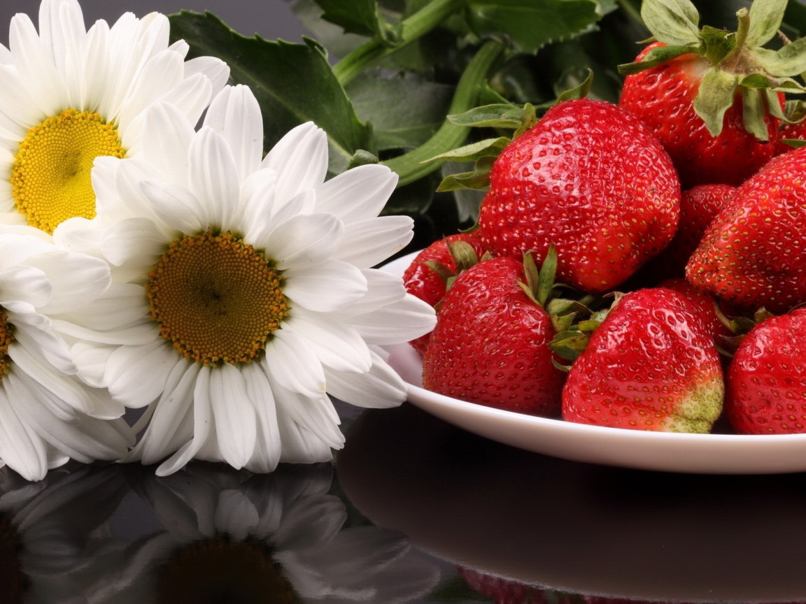 Виктория и цветы