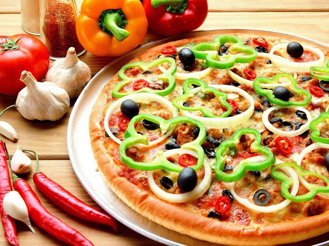 Пицца с перцем