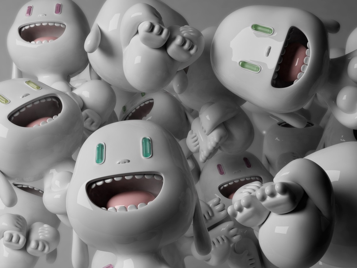 Счастливые человечки