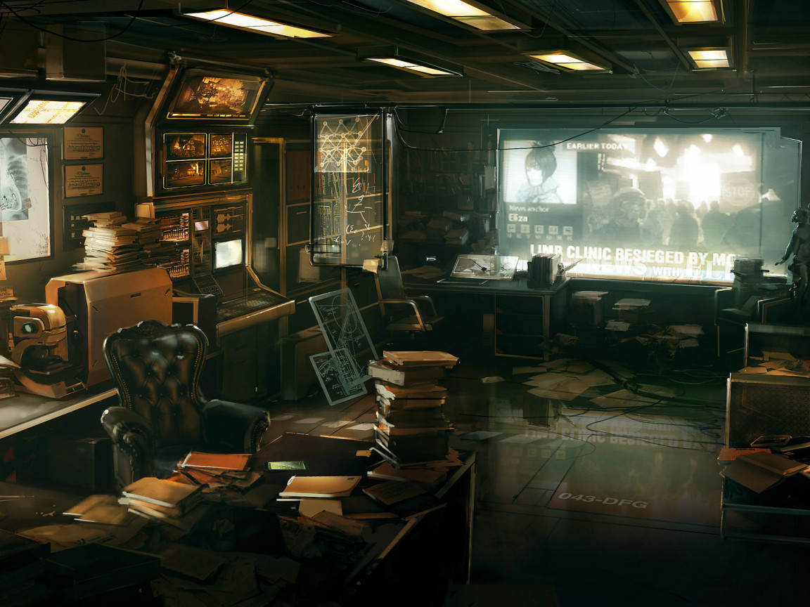 Deus ex 3, офис