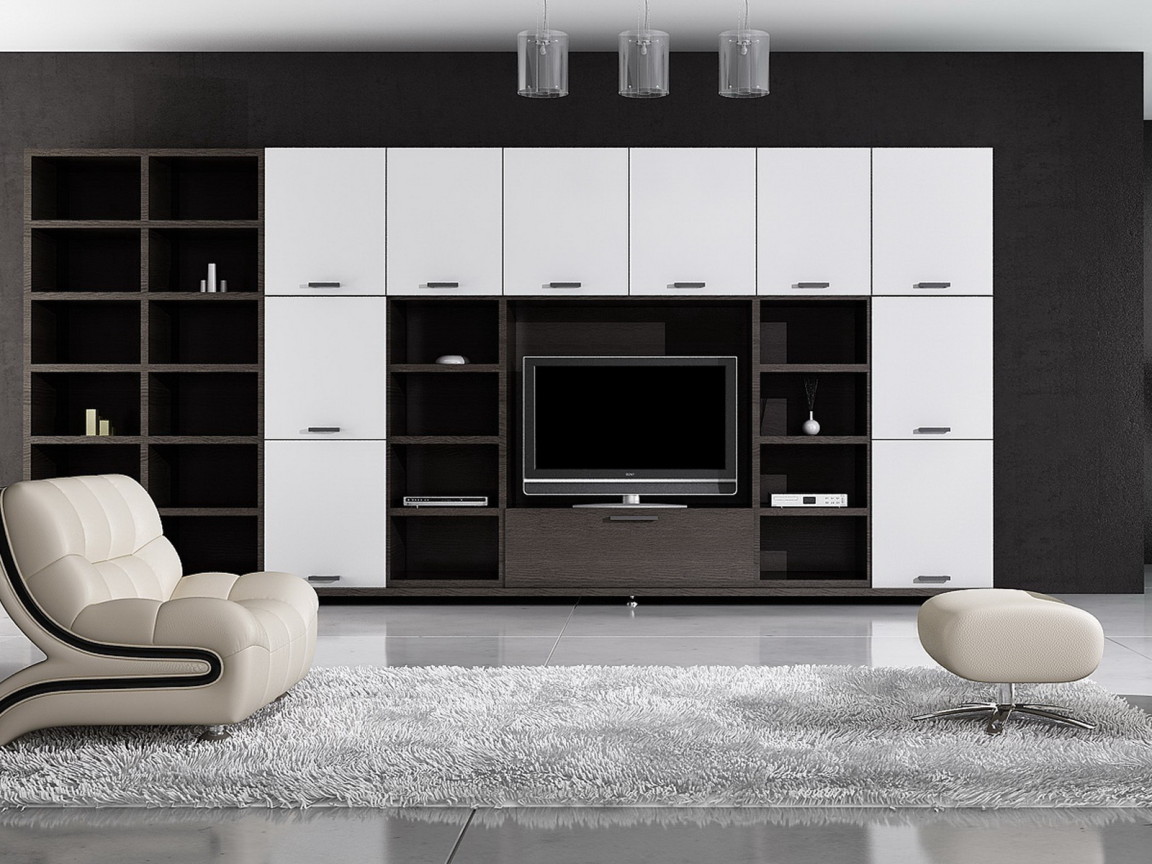 Просторная гостинная