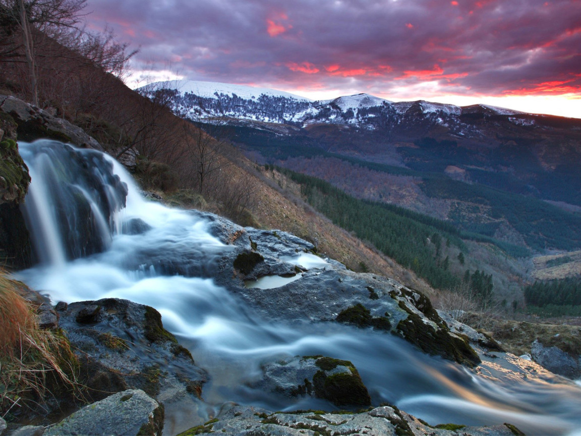 Горный склон