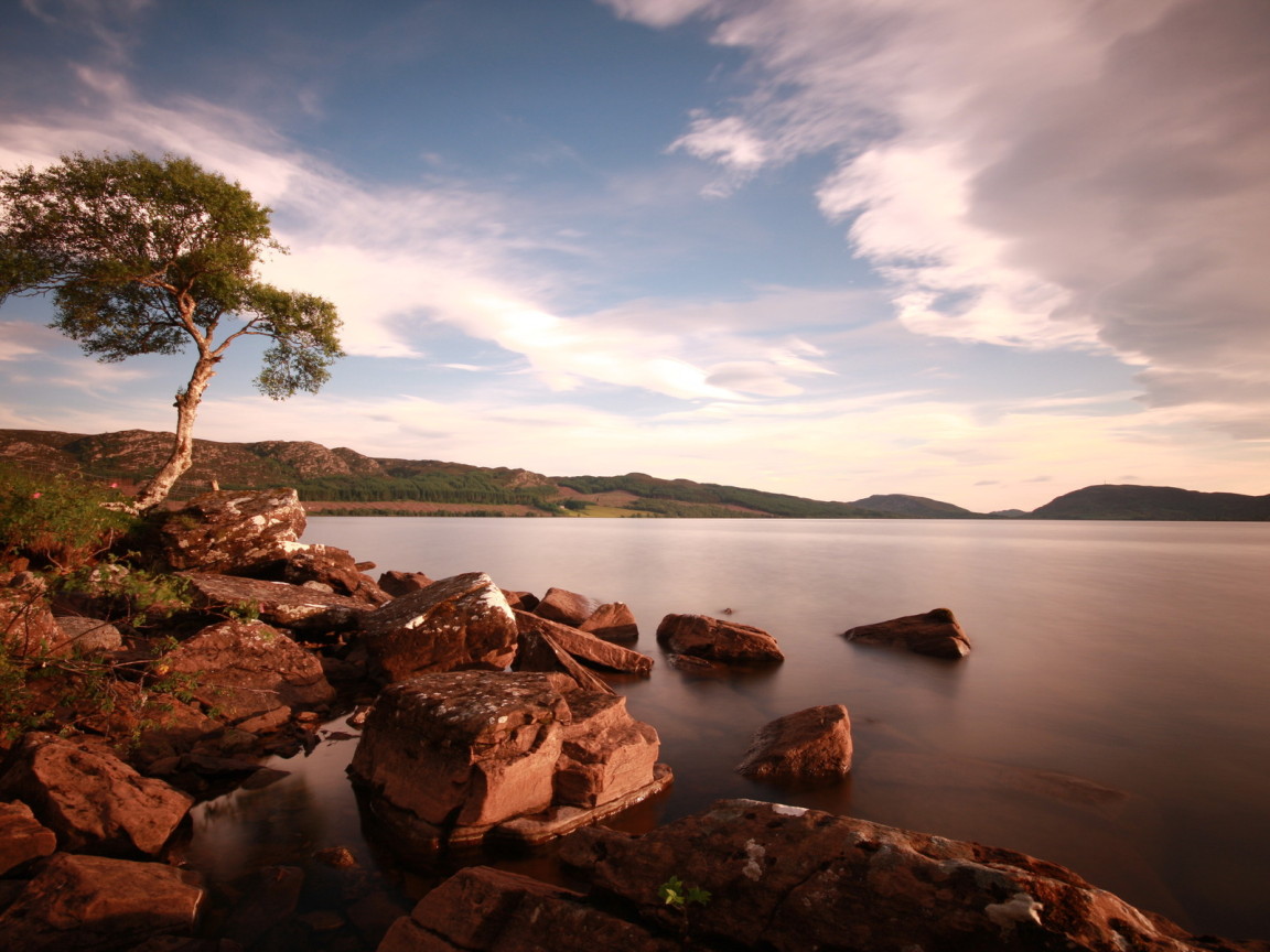 Берег озера