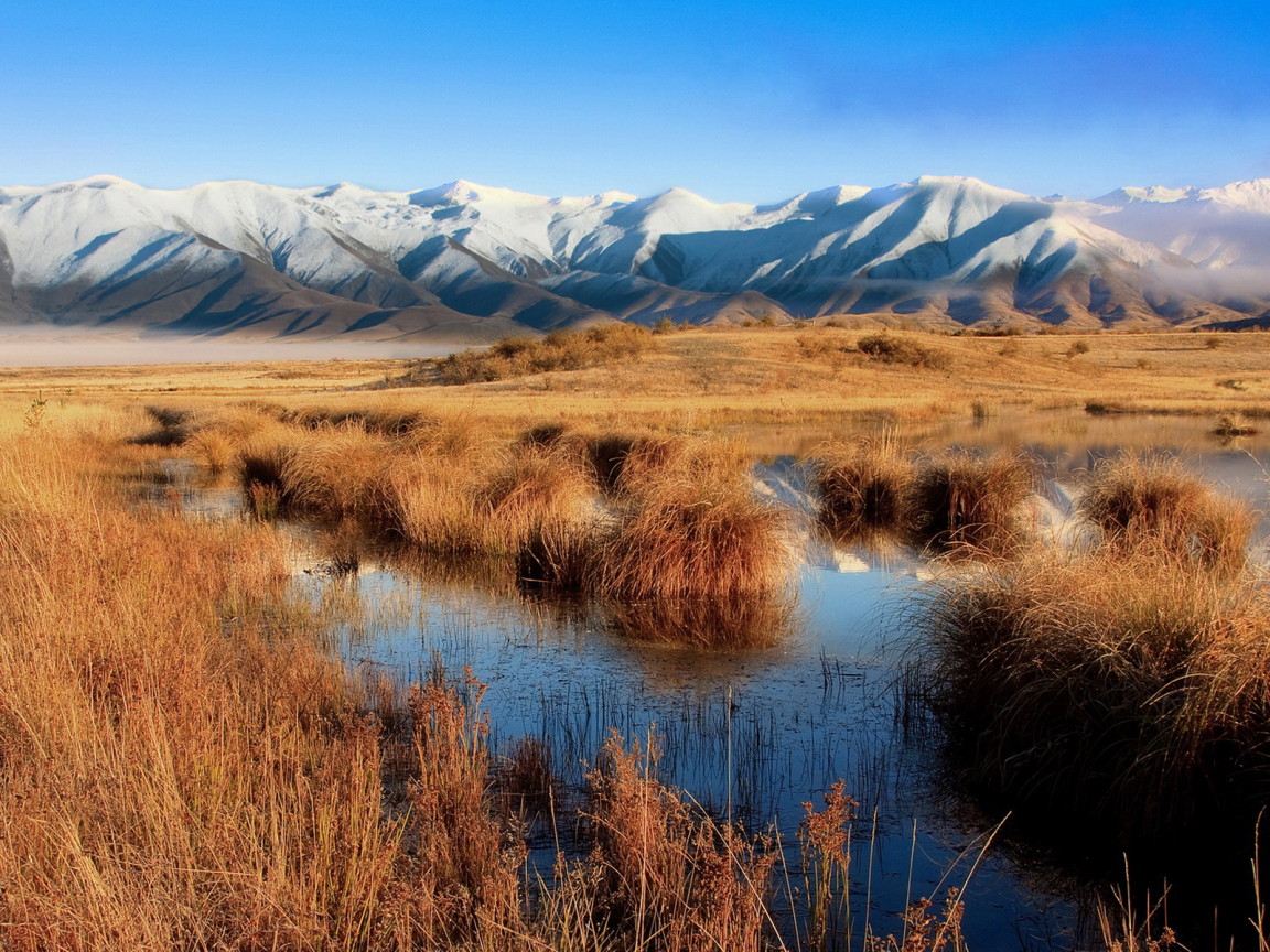 Болото и горы