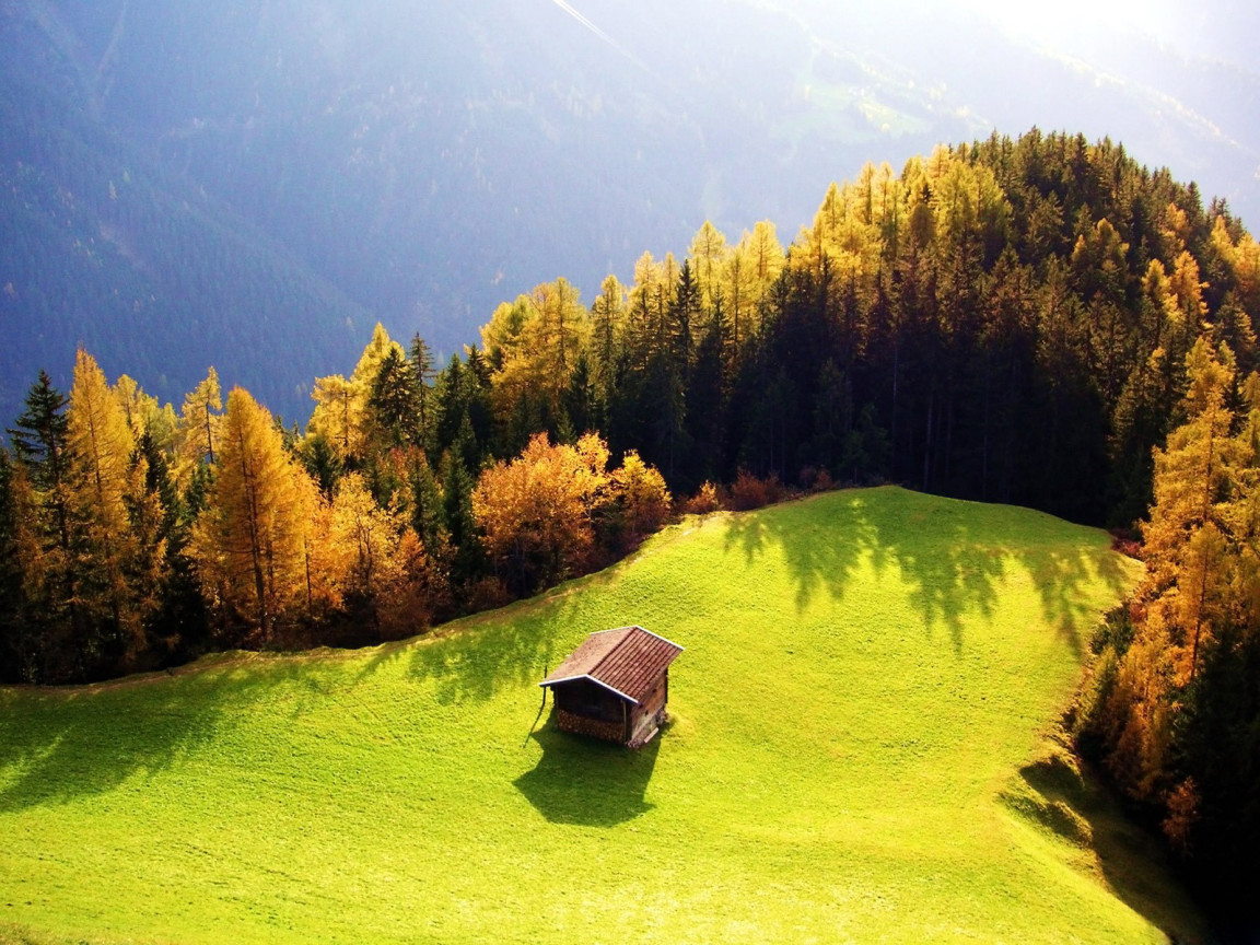 Сарай на горе