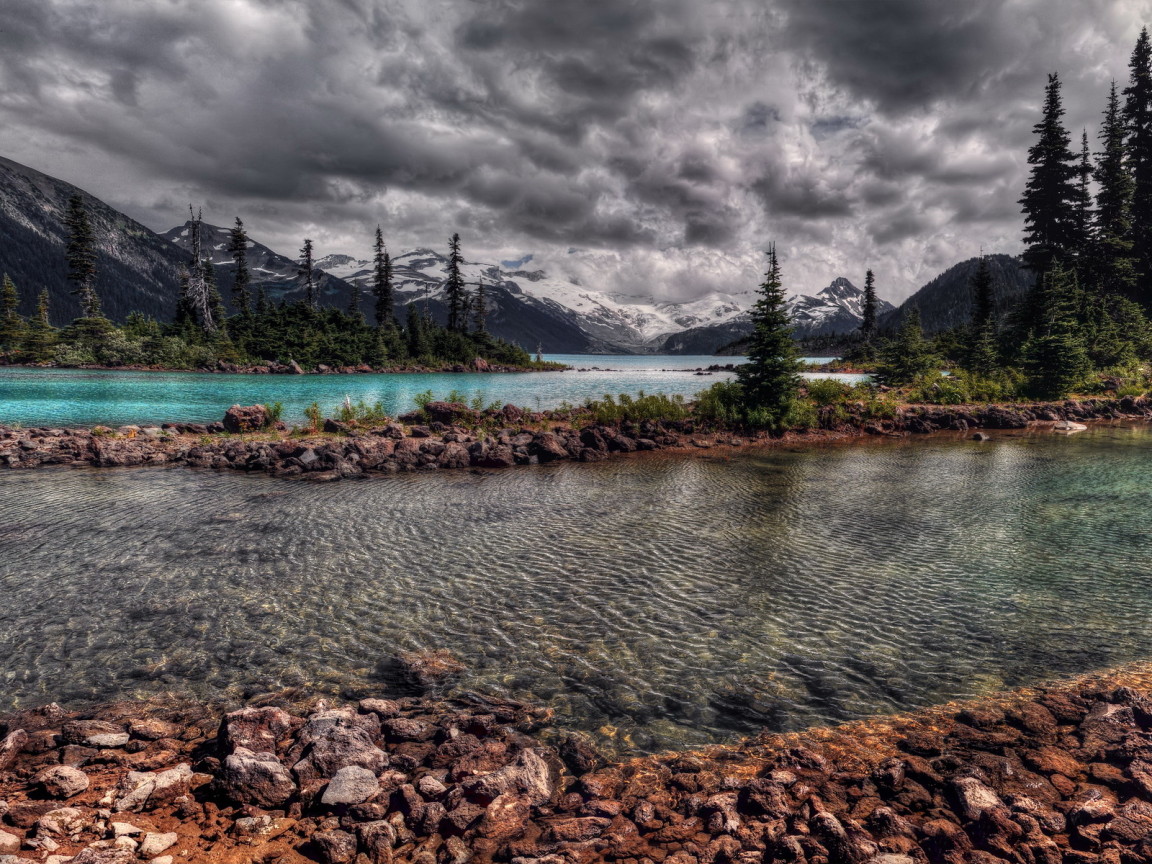 горная река