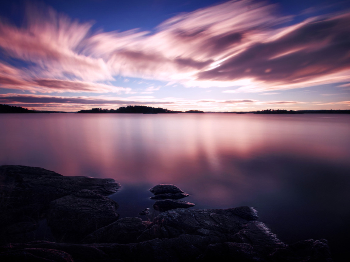 Красивый закат