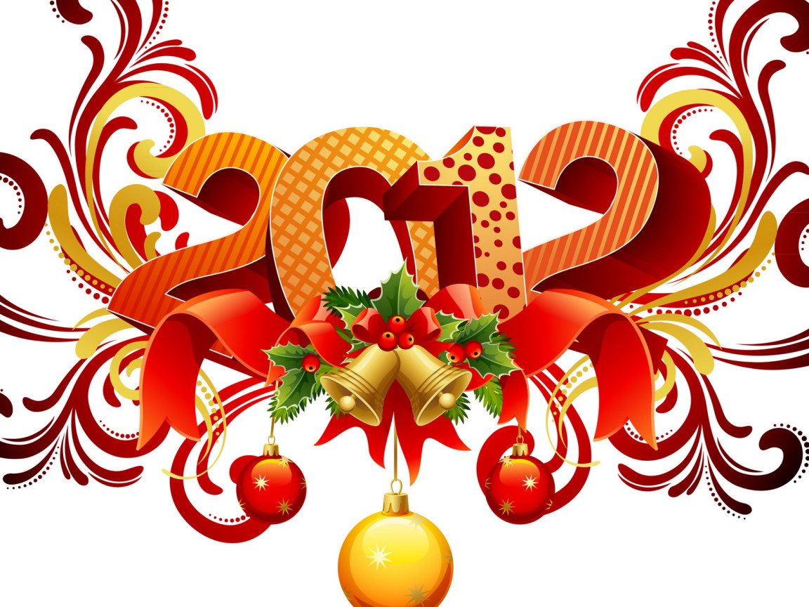 2012 Новый год в узорах