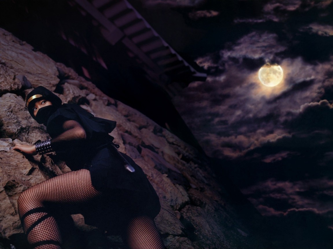 Девушка-ниндзя