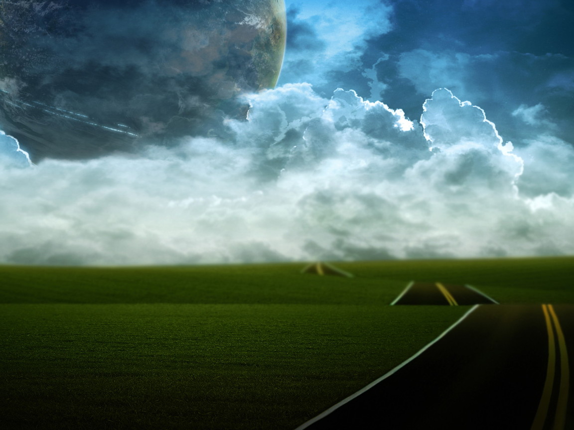 Планета на небе