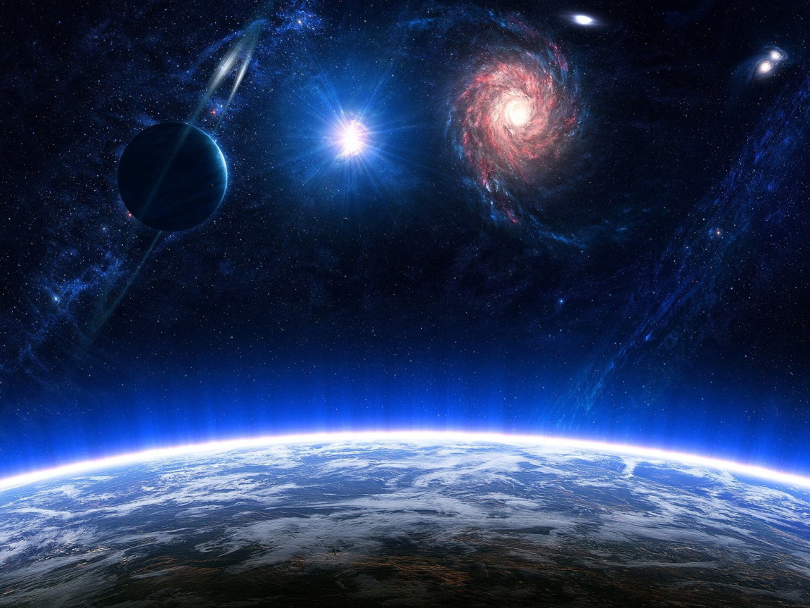 Космическое светило и планета