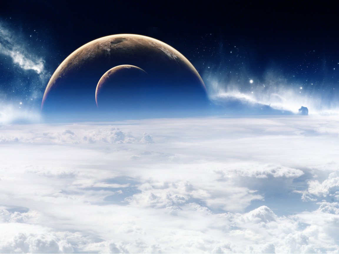 Две планеты на горизонте